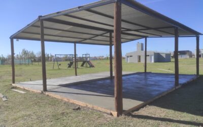 Mejoras en el Quincho abierto!